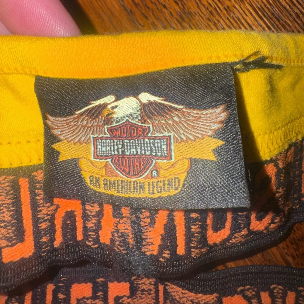 Vintage Harley Davidson Halter Bralette - Picture 3 of 4